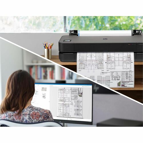 HP Designjet T250 A1 Inkjet Large Format Printer - Includes