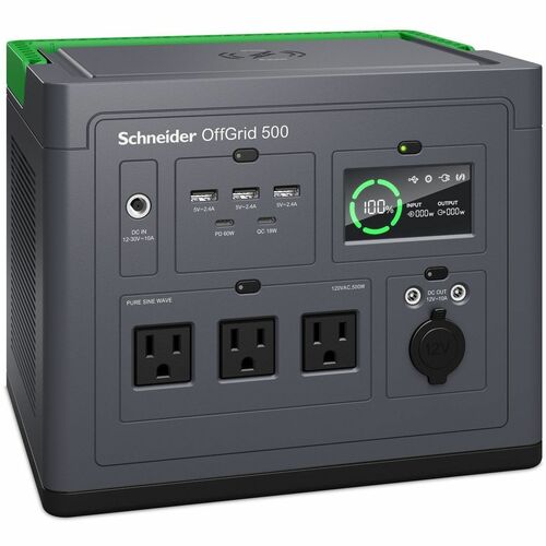 Centrale électrique portable hors réseau APC by Schneider Electric SCHNEIDER 500 120 V 517 Wh