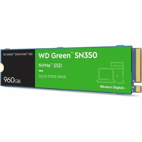 Unidad de estado sólido WD GREEN SN350 NVME de 960 GB.