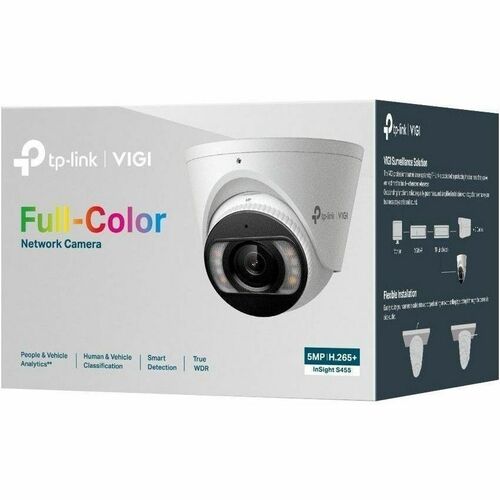 Caméra réseau TP-Link InSight S455 5 mégapixels - Couleur - Tourelle - 30 m