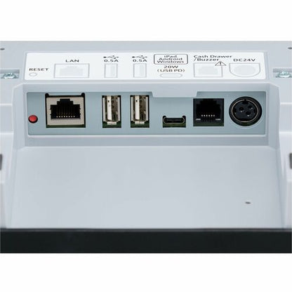 Etiqueta multiusos Star Micronics - 101 mm (3 3 1/32") de diámetro - Azul - Liner-f