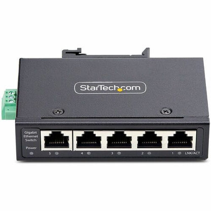Switch no administrado de 5 puertos TAA - 10/100/1000 MBPS sin ventilador IP30