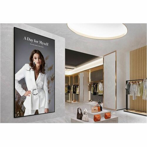 Écran d'affichage UHD Samsung 98" QM98C - Écran LCD 98" - Alignement vertical (VA)