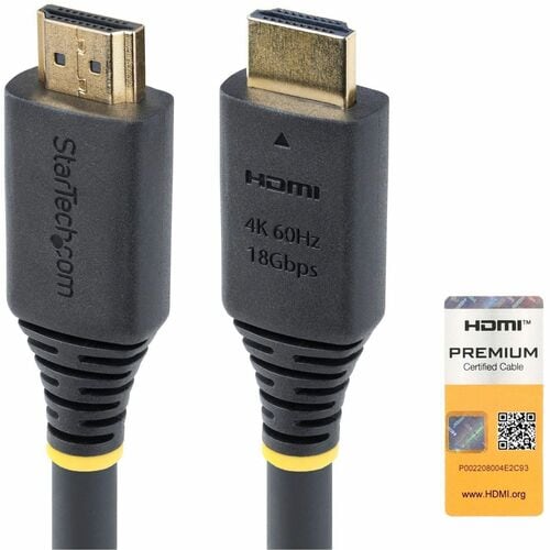 Câble HDMI haute vitesse certifié StarTech.com de 6 m (20 pi)