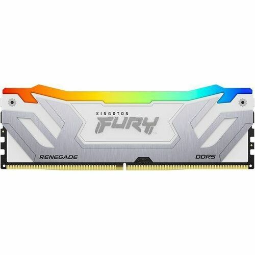 Kit de 2 mémoires DDR5 CL40 48 Go 8 400 MT/S, FURY RENEGADE RGB, blanc