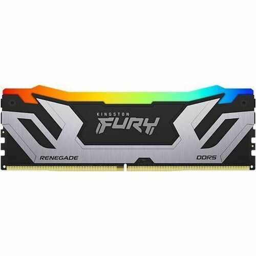 Kit de 2 mémoires DDR5 CL40 48 Go 8 400 MT/S, FURY RENEGADE RGB, argent