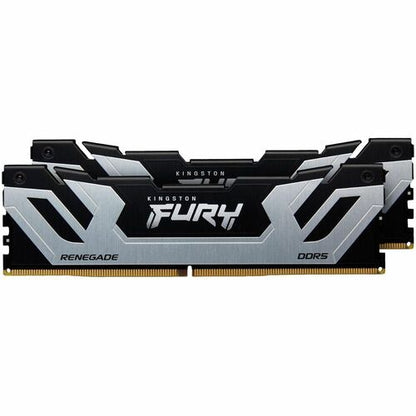 Kit de 2 mémoires DDR5 CL40 48 Go 8 400 MT/S CUDIMM Fury Renegade Silver XMP
