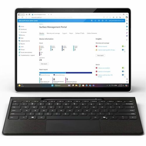 Microsoft Surface Pro 11 Copilot+ PC Tablet - 13\" - vPro Technology -