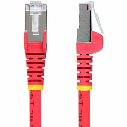 StarTech.com 10ft Red CAT6a Ethernet Cable, Snagless RJ45, 10G, 100W PoE, S/FTP,
