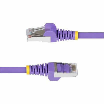 StarTech.com 10ft Purple CAT6a Ethernet Cable, Snagless RJ45, 10G, 100W PoE, S/F