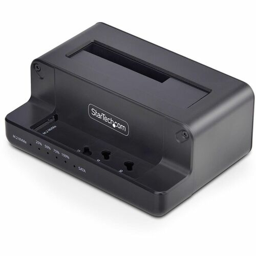 DUAL BAY STANDALONE SSD CLONER M.2 NVME TO 2.5/3.5 SATA DUPLICATOR