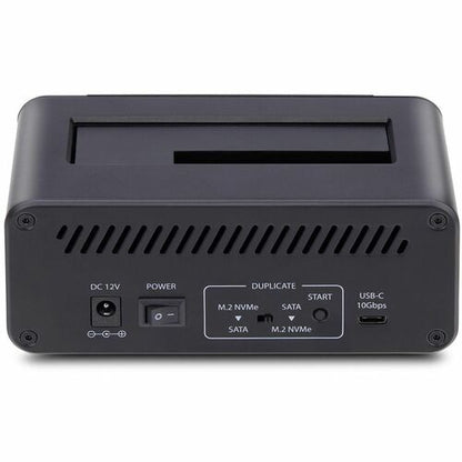 DUAL BAY STANDALONE SSD CLONER M.2 NVME TO 2.5/3.5 SATA DUPLICATOR