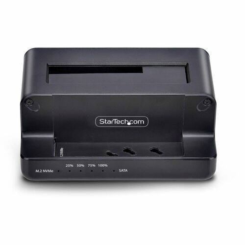 DUAL BAY STANDALONE SSD CLONER M.2 NVME TO 2.5/3.5 SATA DUPLICATOR