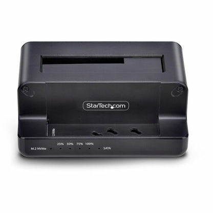 DUAL BAY STANDALONE SSD CLONER M.2 NVME TO 2.5/3.5 SATA DUPLICATOR