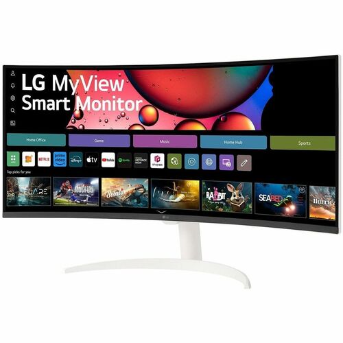LG MYVIEW SMARTMONITOR 32IN 32SR65QC-W (3440 X 1440) WITH VA