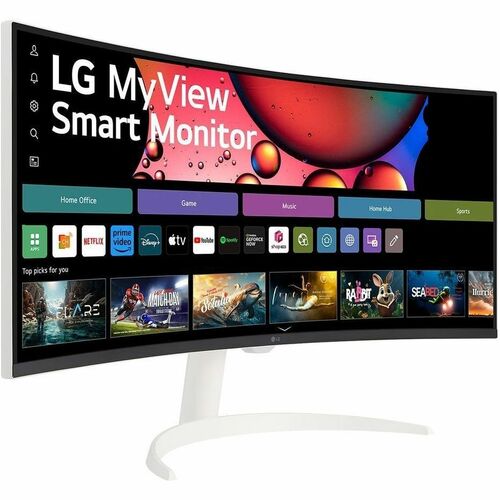 LG MYVIEW SMARTMONITOR 32IN 32SR65QC-W (3440 X 1440) WITH VA