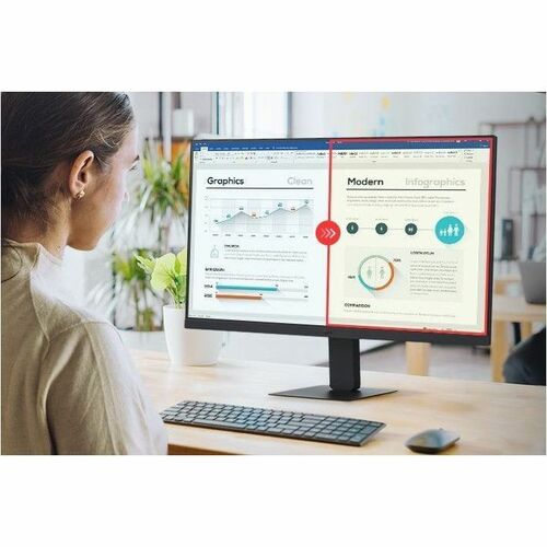 LG 24IN 24U631A-B QHD IPS MONITOR WITH USB TYPE C BLACK