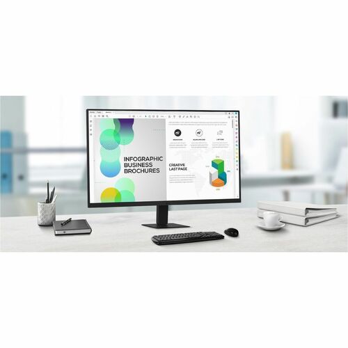 Monitor LG IPS QHD de 32 pulgadas 32U631A-B con puerto USB TPE C, color negro
