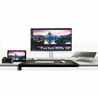 Moniteur LG 27 pouces 27UP850K-W UHD (3840 x 2160) USB TYPE-C NOIR