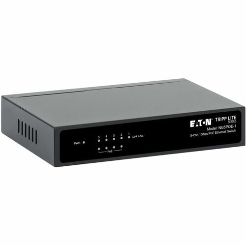 Escritorio de 5 puertos con alimentación PoE de 10/100/1000 MBPS y GB Ethernet