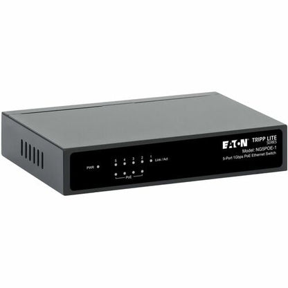 Escritorio de 5 puertos con alimentación PoE de 10/100/1000 MBPS y GB Ethernet
