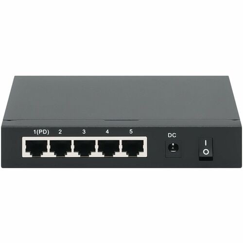 Escritorio de 5 puertos con alimentación PoE de 10/100/1000 MBPS y GB Ethernet