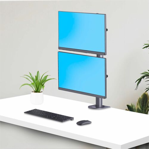 StarTech.com Soporte de escritorio para 2 monitores apilados verticalmente