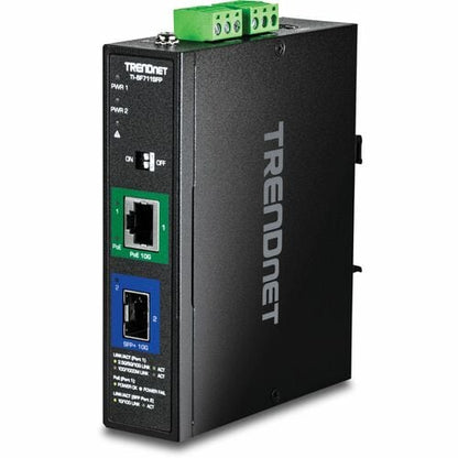 Convertidor de medios SFP+ 10G industrial TRENDnet - Red (RJ