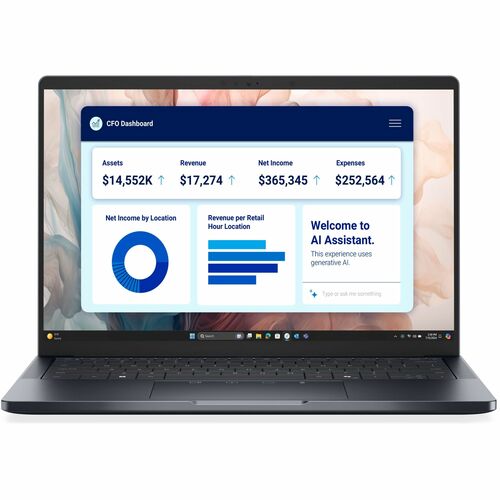 Ordinateur portable Dell Pro 14 Premium PA14250 14 pouces Copilot+ - Full HD Plus
