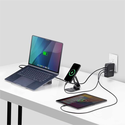 StarTech.com 140W USB-C Wall Charger, 3x USB