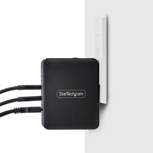 StarTech.com 140W USB-C Wall Charger, 3x USB