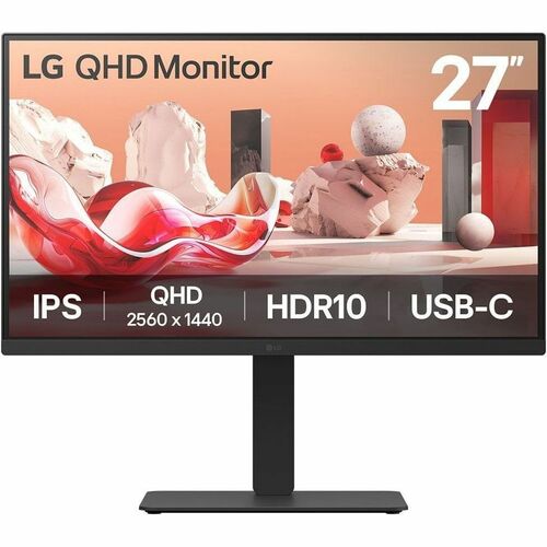 27IN 27BA75QB-B QHD IPS BUSINESS MONITOR WITH USB TYPE C