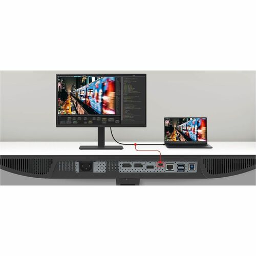 Monitor empresarial IPS QHD de 27 pulgadas 27BA75QB-B con USB tipo C