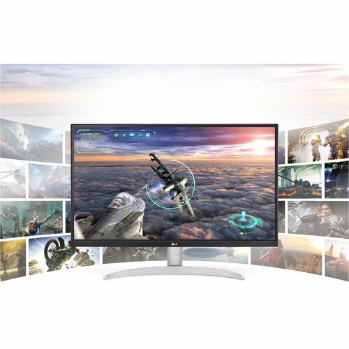 27IN 27UP600K-W 4K UHD (3840 X 2160) MONITOR WITH HDMI WHITE