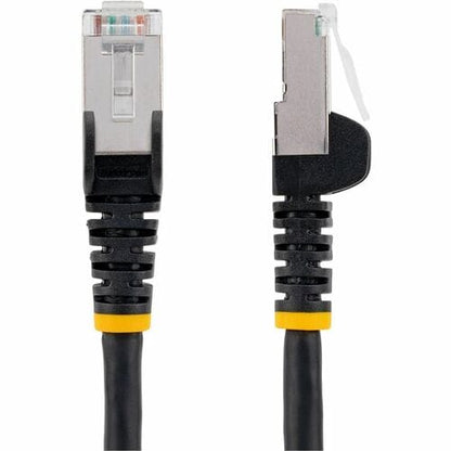 StarTech.com 100ft Black CAT6a Ethernet Cable, Snagless RJ45, 10G, 100W PoE, S/F