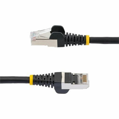 StarTech.com 100ft Black CAT6a Ethernet Cable, Snagless RJ45, 10G, 100W PoE, S/F