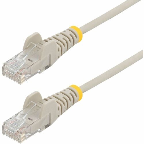 Cable Ethernet CAT6 delgado gris de 2,13 m de StarTech.com