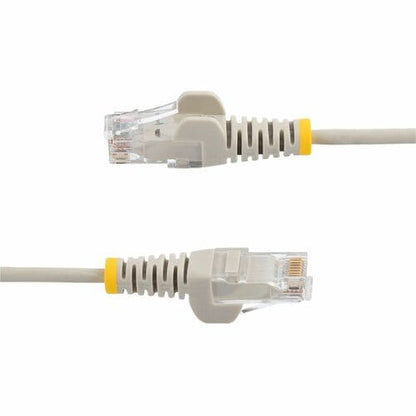 Cable Ethernet CAT6 delgado gris de 2,13 m de StarTech.com