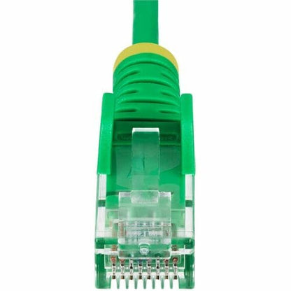 Cable Ethernet CAT6 delgado verde StarTech.com de 2,13 m, RJ45 delgado sin enganches, UTP, LSZH, 28 AWG sin revestimiento