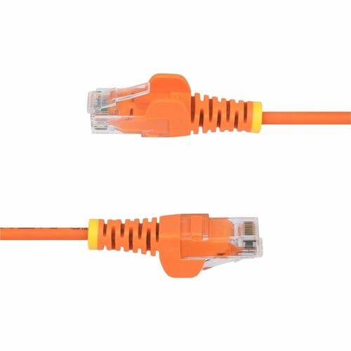 Cable Ethernet CAT6 delgado naranja de 2,13 m de StarTech.com