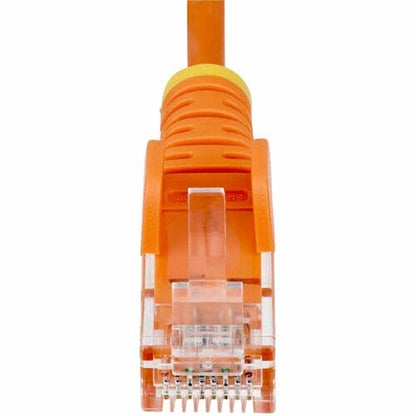Cable Ethernet CAT6 delgado naranja de 2,13 m de StarTech.com