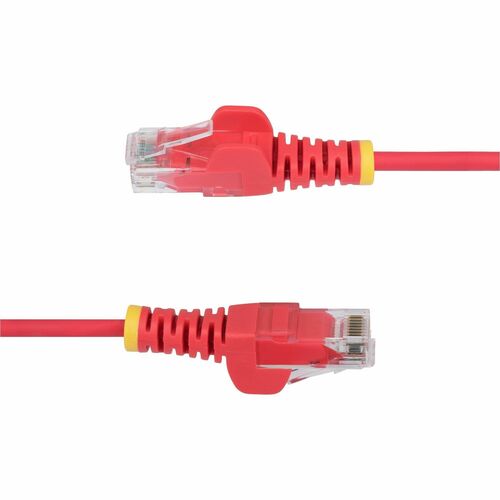 Cable Ethernet CAT6 delgado rojo de 1,2 m de StarTech.com
