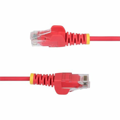 Cable Ethernet CAT6 delgado rojo de 1,2 m de StarTech.com