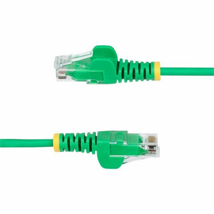 Câble Ethernet CAT6 fin vert StarTech.com de 60 cm, RJ45 fin et anti-accroc, UTP, LSZH,