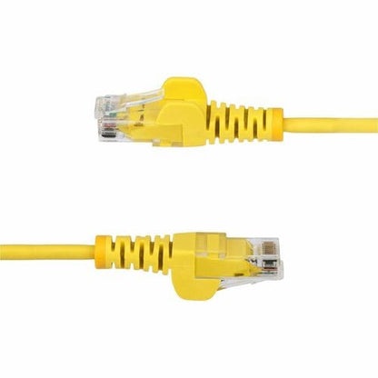 Cable Ethernet CAT6 delgado amarillo de 1,2 m de StarTech.com