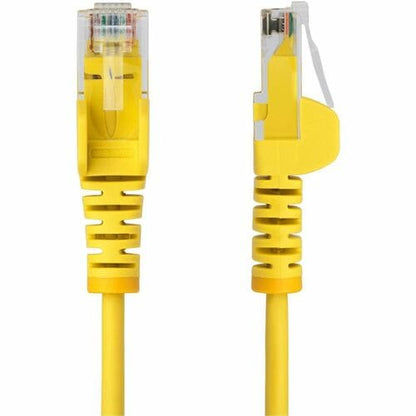 Cable Ethernet CAT6 delgado amarillo de 1,2 m de StarTech.com