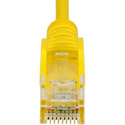 Cable Ethernet CAT6 delgado amarillo de 1,2 m de StarTech.com