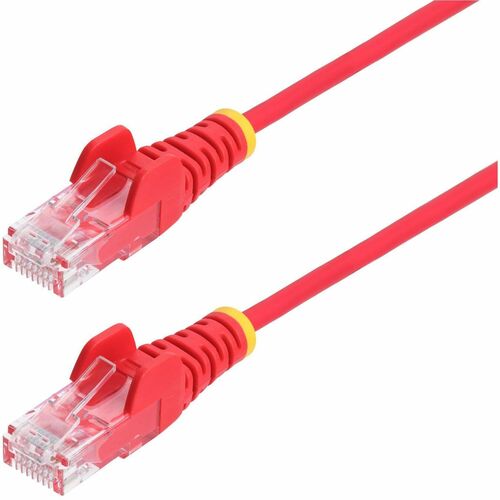 Cable Ethernet CAT6 delgado rojo de 2,13 m de StarTech.com