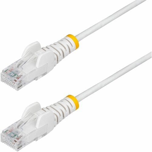 Cable Ethernet CAT6 delgado blanco de 2,13 m de StarTech.com