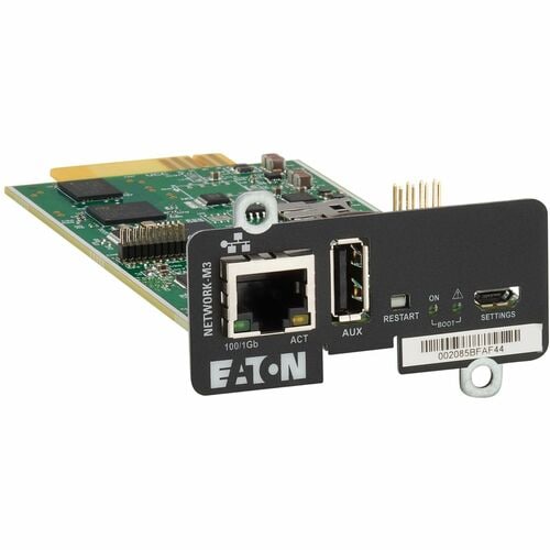 Tarjeta Gigabit Ethernet Eaton - 1 puerto (par trenzado) - 1000Base-T